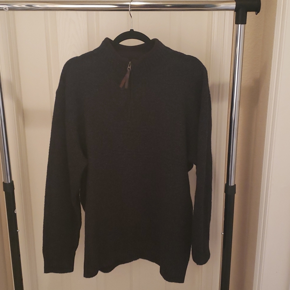 Pendleton Sweater 1/4 Zip - XL